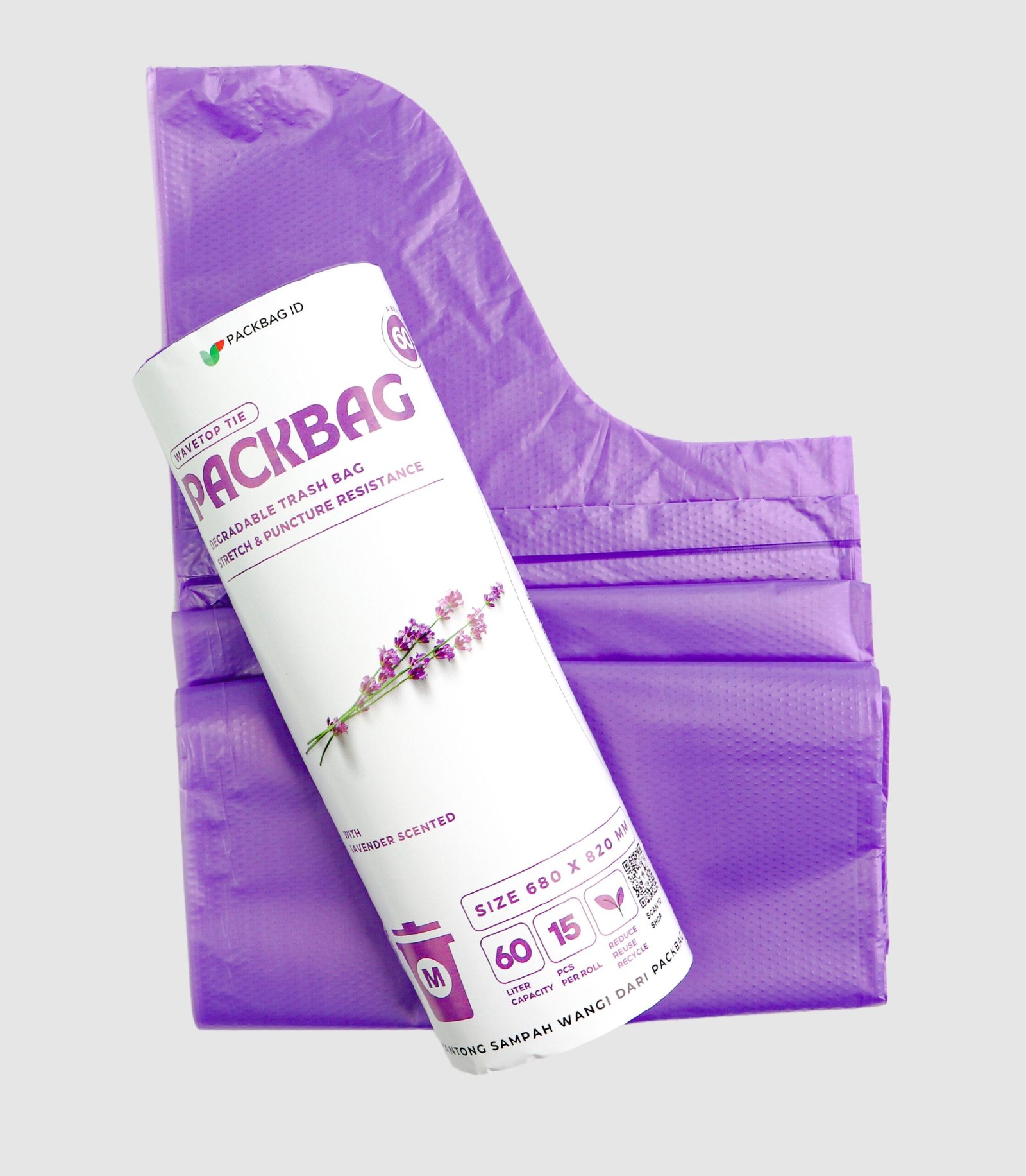 Packbag 60 - Kantong Sampah 60L Beraroma