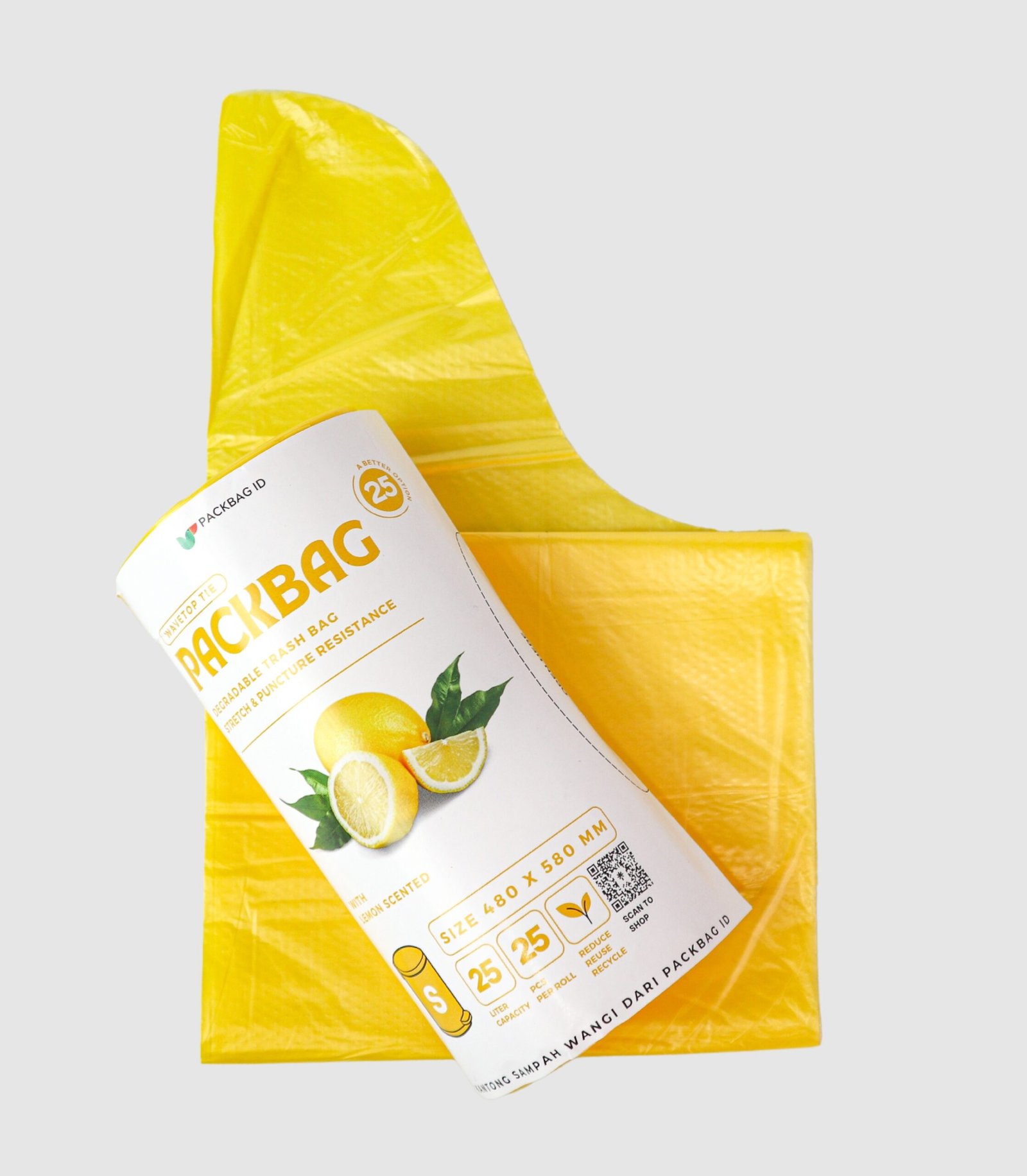 Packbag 25 - Kantong Sampah 25L Beraroma - Gambar 8