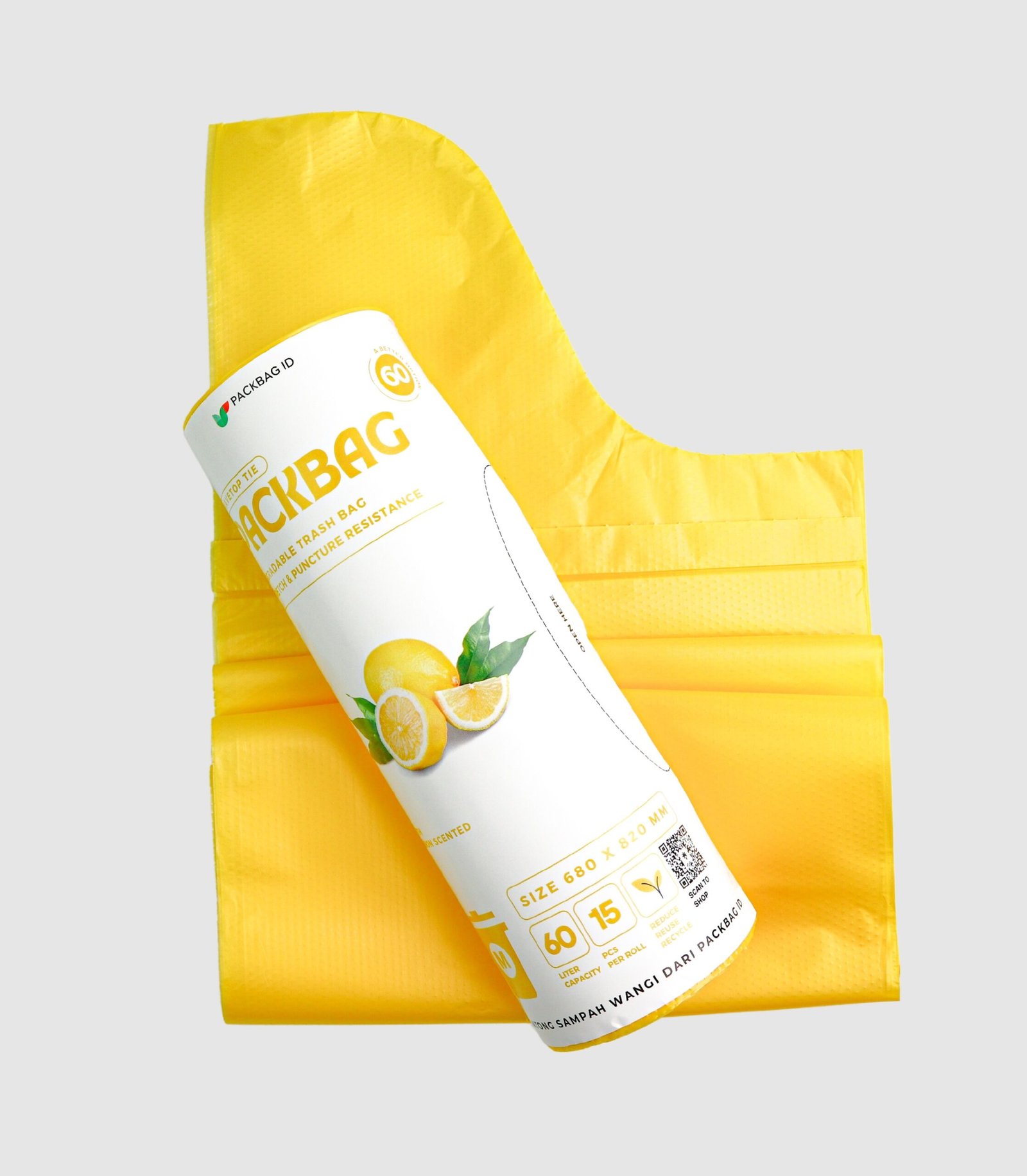 Packbag 60 - Kantong Sampah 60L Beraroma - Gambar 4