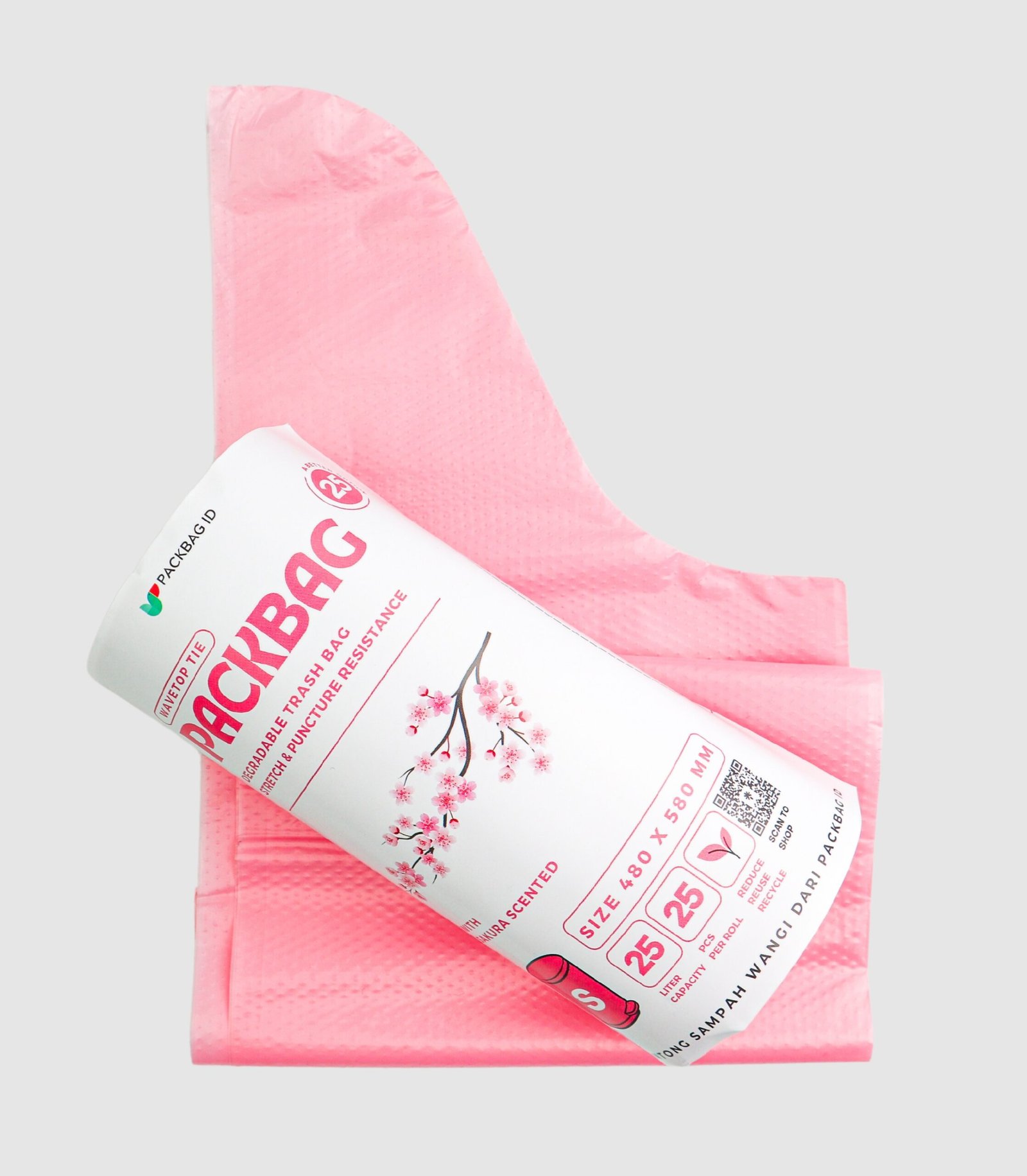 Packbag 25 - Kantong Sampah 25L Beraroma - Gambar 3