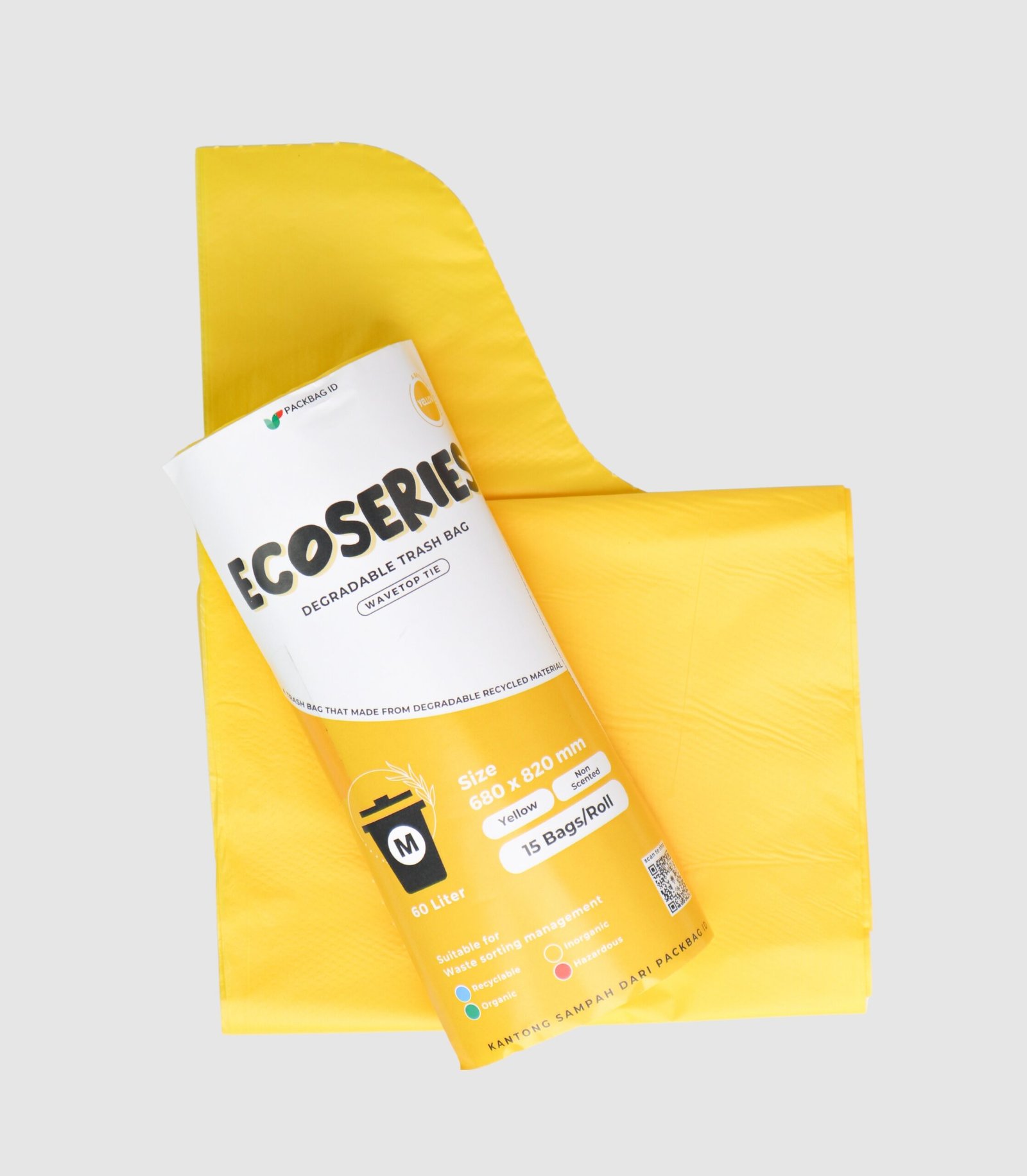 Ecoseries 60 - Kantong Sampah 60L Warna - Gambar 5